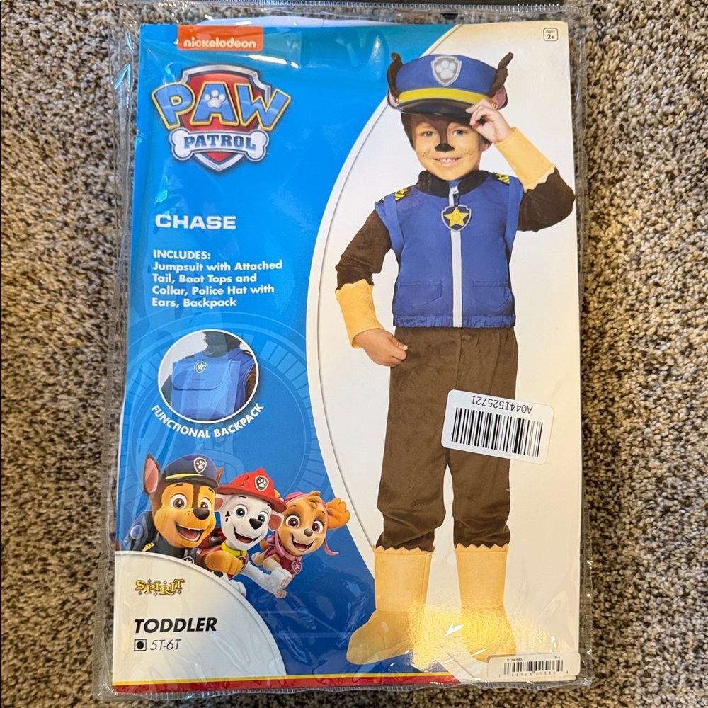 Nickelodeon Paw Patrol Chase Toddler Outfit - Blue and Brown